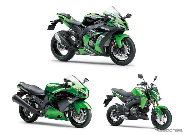 2015?yng)|܇(ch)չϼġNinja ZX-10R ABSNinja ZX-14R ABSZ125 PROĦ܇(ch)