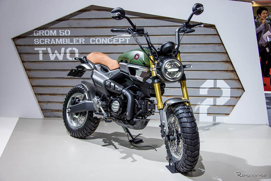 ¶50ccĦ܇GROM50 Scrambler Concept-One ͡GROM50 Scrambler Concept-TwoGROMԭǱ2013Ƴ125cc˚܇͡OnecTwo^Ͼܿ^Oneſ׷ƽL׷¸Xc|СTwotȻͬĽY(chung)vʷͶǘO׷ 