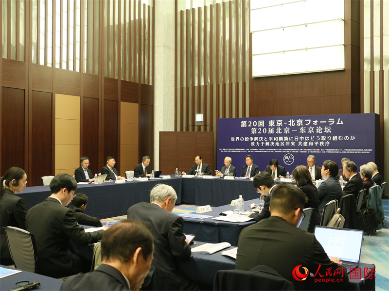 和平秩序分論壇現(xiàn)場(chǎng)。人民網(wǎng) 許可攝