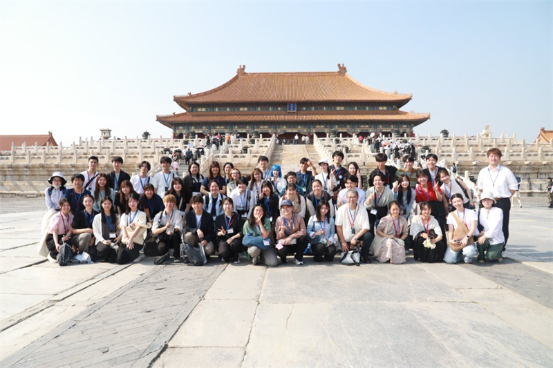 訪華團(tuán)一行參觀故宮。北京市人民對外友好協(xié)會(huì)供圖